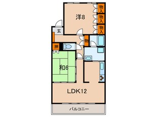 リアライズ垂水の物件間取画像